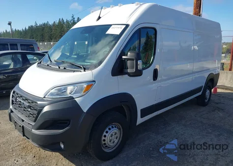2025 Ram Promaster 2500 Tradesman High Roof 159 Wb W/Pass Seat z USA, uszkodzony, nr VIN 3C6LRVDG5SE519408
